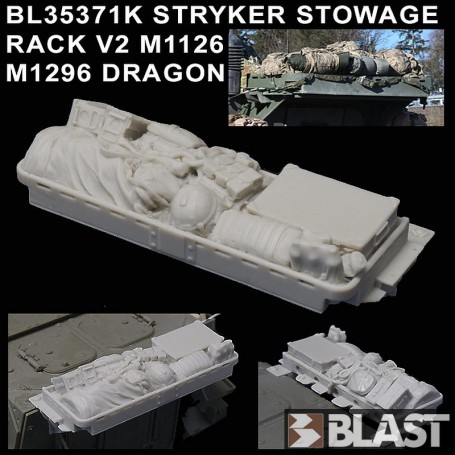 BL35371K - STRYKER STOWAGE RACK V2 - M1126-M1296 DRAGON