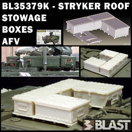 BL35379K - STRYKER ROOF STOWAGE BOXES - AFV CLUB