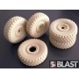 BL16001K - M-ATV WHEELS 2X2 DIFFERENT SAGGED 1 SPARE - LIMITED EDITION