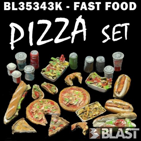 BL35344K - FAST FOOD - PIZZA SET