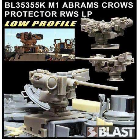 BL35355K - M1 ABRAMS CROWS RWS LP - LOW PROFILE - V2