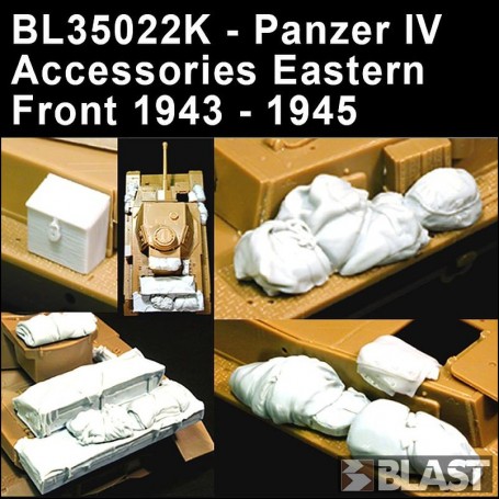 BL35022K - PANZER IV ACCESSORIES EASTERN FRONT 1943-45