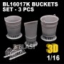 BL16017K - BUCKETS SET - 3 PCS