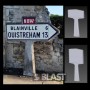 BL16029K - CONCRETE ROAD SIGN SET 1 - 2 PCS