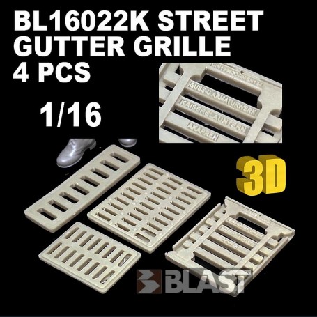 BL16022K - STREET GRILLS - 4 PCS
