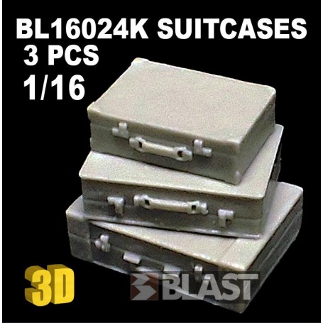 BL16024K - SUITCASES - 3 PCS