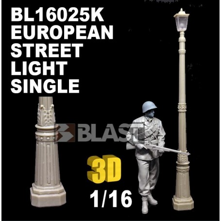 BL16025K - EUROPEAN STREET LIGHT - SINGLE