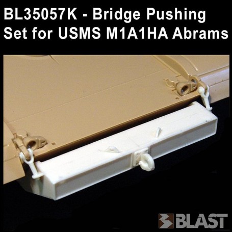 BL35057K - BRIDGE PUSHING SET FOR USMC ABRAMS