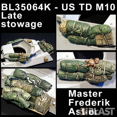 BL35064K - US TD M10 LATE STOWAGE - ACADEMY/AFV CLUB