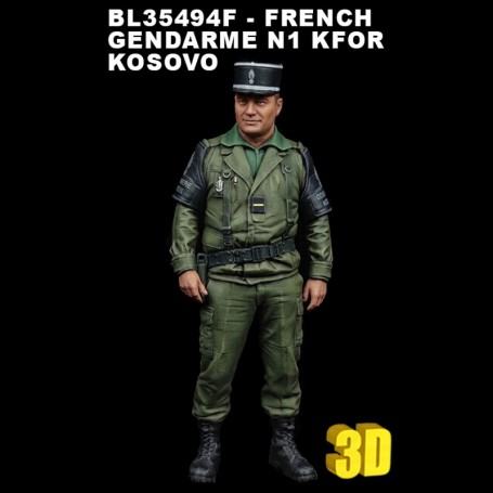BL35494F - FRENCH GENDARME N1 KFOR KOSOVO