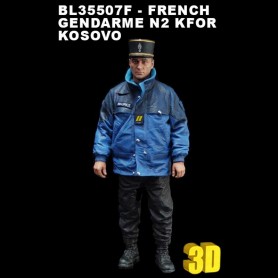 BL35507F - FRENCH GENDARME N2 KFOR KOSOVO