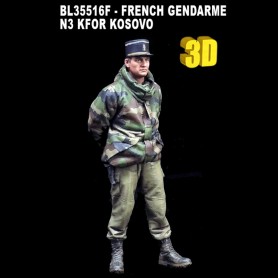 BL35516F - FRENCH GENDARME N3 KFOR KOSOVO