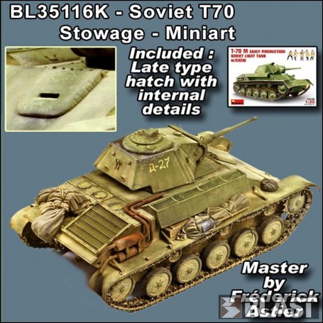BL35116K - STOWAGE SET FOR T70 - MINIART