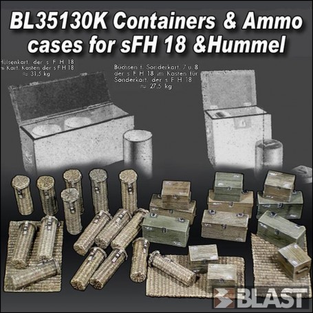 BL35130K - CONTAINERS AND AMMO CASES FOR SFH18 AND HUMMEL - LIMITED EDITION