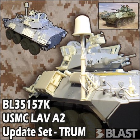 BL35157K - USMC LAV A2 IRAQ AND AFGHANISTAN UPDATE SET - TRUM