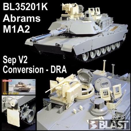 BL35201K - US M1A2 SEP V2 W/ M153 CROWS II - CONVERSION DRAGON