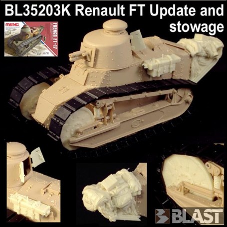 BL35203K - FRENCH RENAULT FT UPDATE SET AND STOWAGE  - MENG