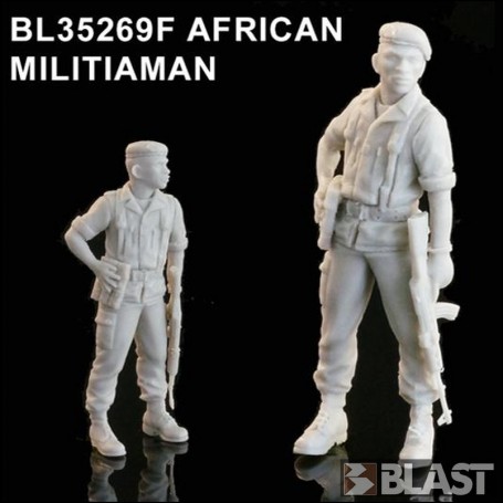 BL35269F - AFRICAN MILITIAMAN