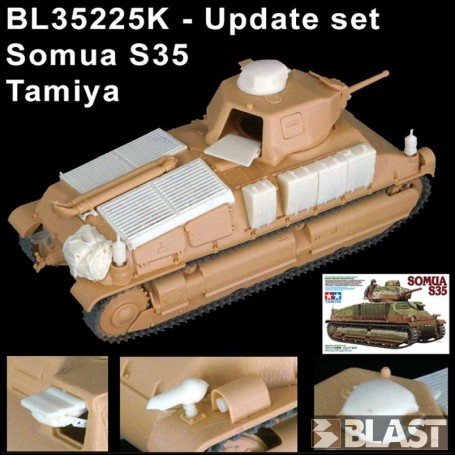BL35225K - UPDATE SET SOMUA S35 - TAM -  RTL 12/15
