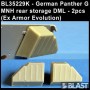 BL35229K - GERMAN PANTHER G MNH REAR STOWAGE - 2 PCS ( EX AE )