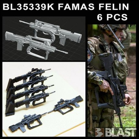 BL35339K - FAMAS FELIN - 6 PCS