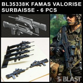 BL35338K - FAMAS VALORISE SURBAISSE - 6 PCS