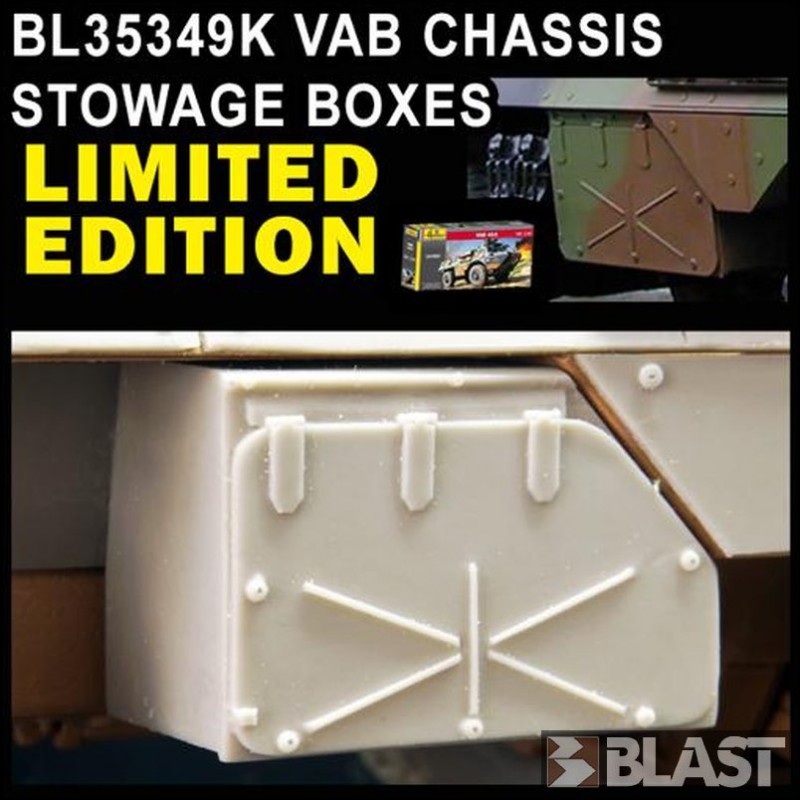 Vab Box BL35349K VAB CHASSIS STOWAGE BOXES / LIMITED EDITION