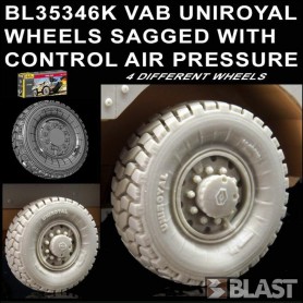 BL35346K - VAB UNIROYAL WHEELS SAGGED WITH CONTROL AIR PRESSURE