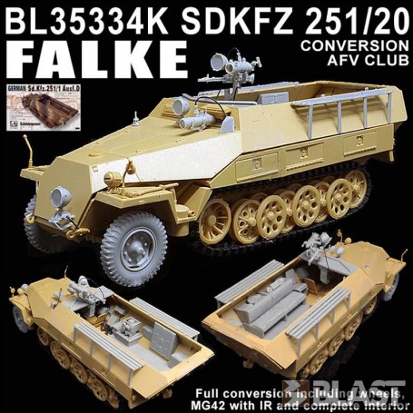 BL35334K - SDKFZ 251 FALKE CONVERSION - AFV CLUB