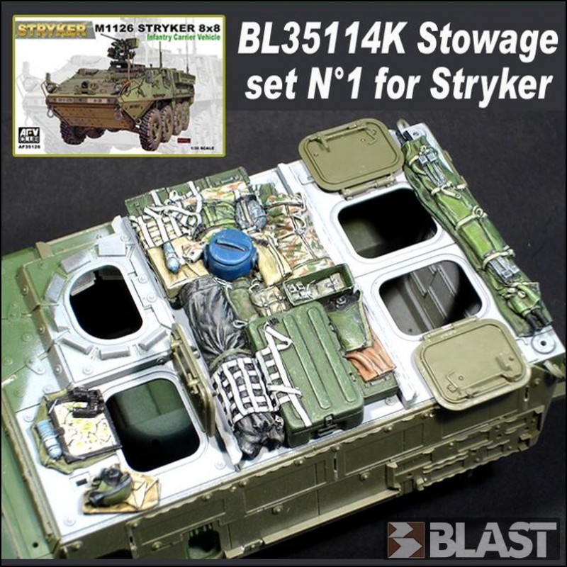 Kit Modèle Blast Models 1:35 - US M151 RWS Version A2 Stryker Family - Neuf