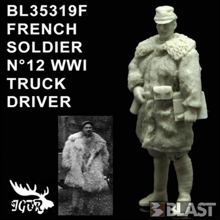 BL35319F - FRENCH SOLDIER N12 WWI - CONDUCTEUR DE CAMION
