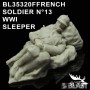 BL35320F - FRENCH SOLDIER N13 WWI - DORMEUR